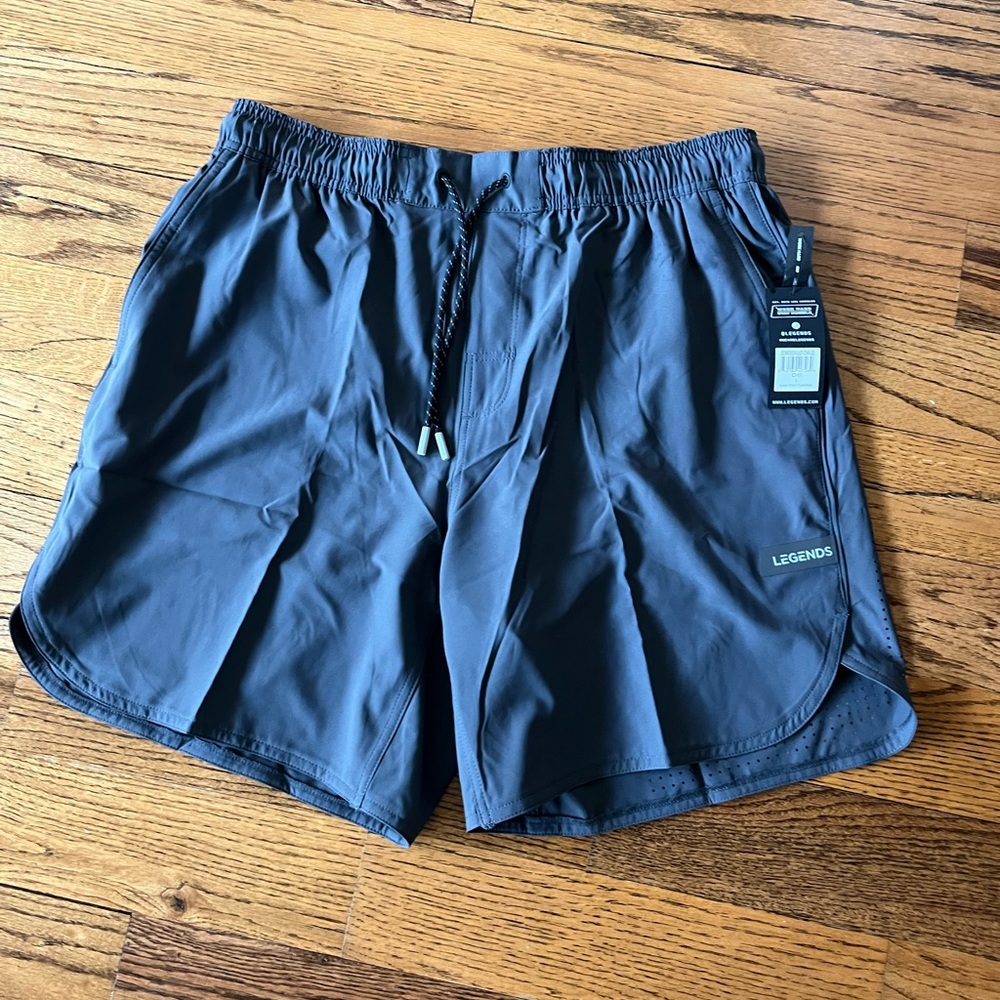 Legends Luka Charcoal Gray Shorts